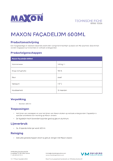 Maxon Facadelijm 600ml - TF